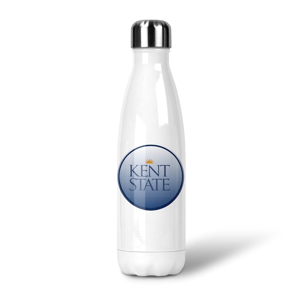 Kent State University Fraternity Stainless Steel Metal Water Bottle 17 OZ (Kent State University 10)