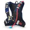 USWE Moto Hydro 3L Hydration Pack with 2.0L/ 70oz Water Bladder, a High End, Bounce Free Backpack for Enduro and Off-Road Motorcycle, Black Blue view 2