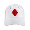 LUCKY DIAMOND Hat Baseball Cap Adjustable | Dad Baseball Cap | Unisex Baseball Cap | Men Baseball Cap | Women Baseball Cap White/Red view 1