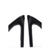Cape Robbin Briar Sexy Stiletto High Heels For Women, Square Open Toe Shoes Heels,Black,6.5 view 3