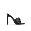 Cape Robbin Briar Sexy Stiletto High Heels For Women, Square Open Toe Shoes Heels,Black,6.5 view 4