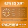 Contraband Pink Label 5347 Womens Designer Workout Gloves | Tie Dye Print w/Grip-Lock Silicone Palm (Large, BO) view 2