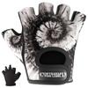 Contraband Pink Label 5347 Womens Designer Workout Gloves | Tie Dye Print w/Grip-Lock Silicone Palm (Medium, BW) view 1