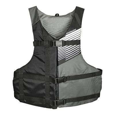 Stohlquist Oversize XL Adult PFD Life Vest - Coast Guard Approved, Adjustable Size, Unisex, Lightweight, High Mobility, PVC Free Life Jacket