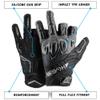 HK Army Hardline Armored Glove -Slate - XL view 3