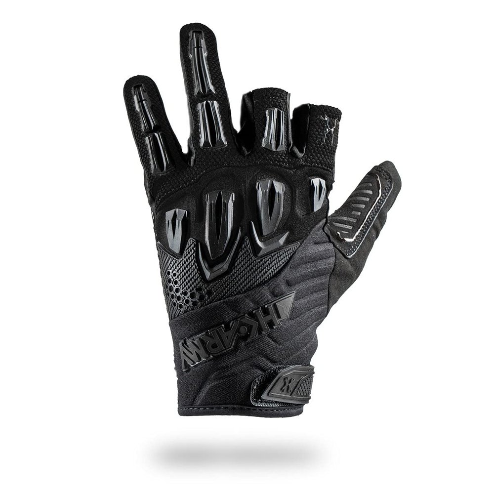 HK Army Hardline Armored Glove - Blackout - Medium