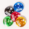 1 1/8 or 1-1/8" Headset cap Screws Top Cap screw Captain Shell Cover Aluminum Alloy America Mountain Road Bicycles Bowl Bike Stem Cap Bicycle Accessories Red five-pointed star pattern black circle view 4