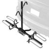 Retrospec Lenox Car Hitch Mount Tray Bike Rack w/ 2-inch Receiver - 2 Bicycle Carrier - Class II or III Trailer Hitch, Black view 1