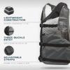 Stohlquist FIT Adult Life Jacket, US Coast Guard Approved Type III Life Vest, PFD for Men and Women, Easily Adjustable, Lightweight and High Buoyancy (Black/Grey, Universal Size) view 2