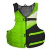 Stohlquist FIT Adult Life Jacket, US Coast Guard Approved Type III Life Vest, PFD for Men and Women, Easily Adjustable, Lightweight and High Buoyancy (Green/Black, Universal Size) view 1