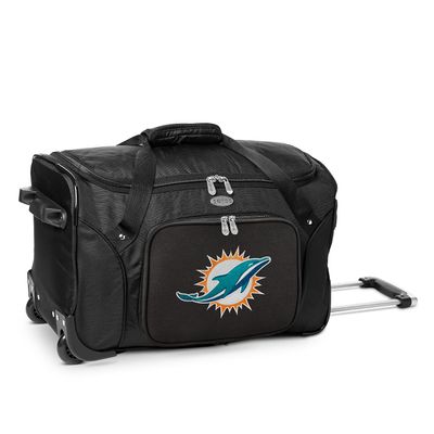 Denco 22-inch Wheeled Duffel Bag, Black, Large