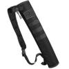 KRATARC Archery Lightweight Back Arrow Quiver Dual Use Foldable Compact Hip Arrows Bag with Molle System Hanged for Target Shooting (Black- diameter 3.5'') view 1