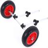 qiuqiu Sit-on-top Kayak Carts, Scupper Style Carriers - Adjustable Width Quick Release Buckle, Marine Aluminum Alloy - for Outdoor Beach Kayak Canoes view 2