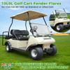 10L0L Golf Cart Front Rear Fender Flares for Club Car DS 1993-up with Factory Body Kit (Not Fit Modified Body), 4 PCS High Impact Golf Cart Wheel Flares view 2