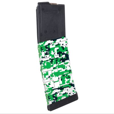 One Stop Decals Pack of 3 Zombie Acid Digital Camouflage Premium Vinyl wrap (Skin) DIY kit for 30/20/10 Rounds 5.56/0.223 NATO Magazine. Durable, Waterproof, Matte.