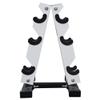 YRHH Steel Dumbbell Rack,3/4 Tier A-Frame Dumbbell Storage Stand for Home Gym Daily Workout Hold Up to 120 Pounds,Home Fitness Machine-3 Tier view 1