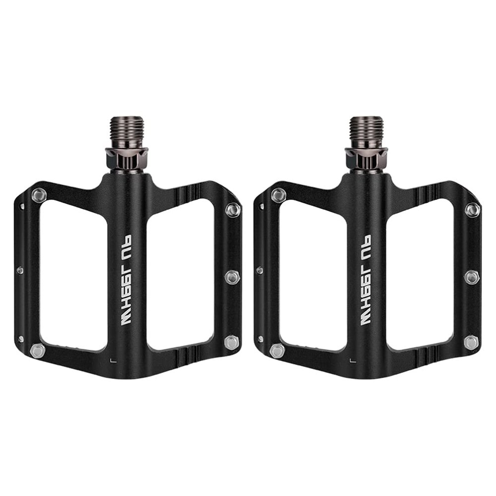 Vosarea 2pcs Aluminium Alloy Non- Bike Pedals Platform for and Urban Comfortable and Stable Design for Efficient Riding