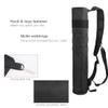 KRATARC Archery Lightweight Back Arrow Quiver Foldable Compact Hip Arrows Bag with Molle System Hanged for Target Shooting (Black- Diameter 4'') view 2