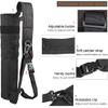KRATARC Archery Lightweight Back Arrow Quiver Foldable Compact Hip Arrows Bag with Molle System Hanged for Target Shooting (Black- Diameter 4'') view 3