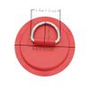 6pieces Pad/Patch D Rings for PVC Inflatable Boat Canoe Raft Stainless Steel D-Ring Dinghy Kayak Surfboard Paddle Board (red) view 3
