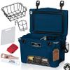 COLD BASTARD COOLERS 20QT Cold Bastard Rugged+ Navy Storm Premium Ice Chest Cooler Accessories Free S&H(CB20-NS) view 1