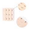 YUPPIE TONE Women's Bra Extender 3 Hooks 3 Rows Elastic Back Bra Band Extension Strap,Beige 4pcs view 3
