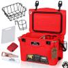 COLD BASTARD COOLERS 20QT Cold Bastard Rugged+ RED NEON Premium Ice Chest Cooler Accessories Free S&H(CB20-RN) view 1