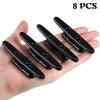 Hestya 8 Pieces Black Boat Cleats 4 Inch Nylon Kayak Dock Cleat Black Rope Cleat for Rope, Kayak, Mooring, Canoe, Tie Down, Maritime Decor view 3