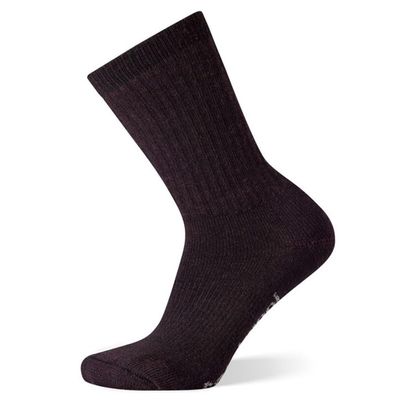 SmartWool SW001648590L Women's Hike Classic Edition Full Cushion Solid Crew Socks Bordeaux L