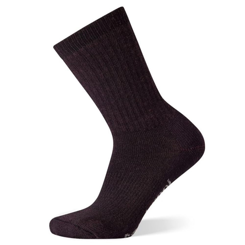 SmartWool SW001648590L Women's Hike Classic Edition Full Cushion Solid Crew Socks Bordeaux L