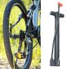 TOLUON Lightweight Portable Pump Bike Pump Double Air Nozzles Easy to Carry Waterproof High Pressure Air Inflator for MTB Bike Random Color view 3