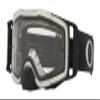 Oakley Front Line MX Tuff Blocks Black Gunmetal w/Clear view 1