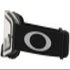 Oakley Front Line MX Tuff Blocks Black Gunmetal w/Clear view 2