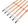 Bowfishing Arrows 34inch Solid Fiberglass Shaft with Broadhead for Compound Bow Recurve Bow Fishing Arrow Archery Hunting (Pack of 6) view 3