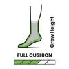 SmartWool Women's Hike Full Cushion Crew Socks, Medium Gray, Large view 3
