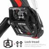 MZYRH MTB Mountain Bike Pedals 3 Bearing Flat Platform Compatible with SPD,Dual Function Sealed Clipless Aluminum 9/16" Pedals with Cleats for Road view 3