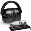 TradeSmart High-Performance Earmuffs for Shooting Range & Shooting Eye Protection Glasses + Firearm Confidence Course Included view 1