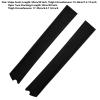 renvena High Socks Over the Knee Thigh Cotton Socks Long Stockings Cotton Leg Men Spring Sport Long Tude Socks Black Open Toes 1 Pair view 2