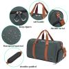 Kuston Sports Gym Bag with Shoe Compartment&Wet Pocket,Travel Duffel bag,Weekend Bag,Workout Bag Suitable for Men and Women view 4