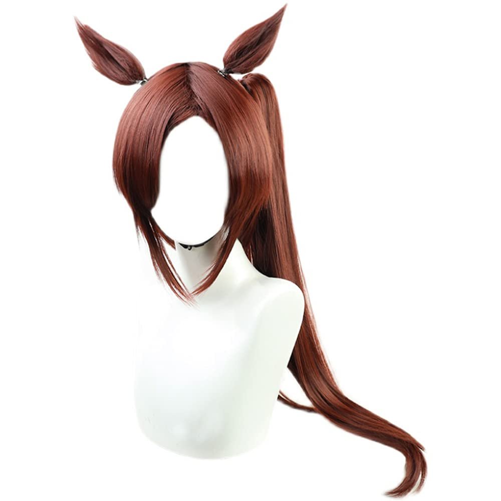 osseoca Cosplay Wig With Tiger Mouth Clip with ears 70cm