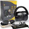 TradeSmart High-Performance Earmuffs for Shooting Range & Shooting Eye Protection Glasses + Firearm Confidence Course Included view 1