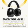 TradeSmart High-Performance Earmuffs for Shooting Range & Shooting Eye Protection Glasses + Firearm Confidence Course Included view 3