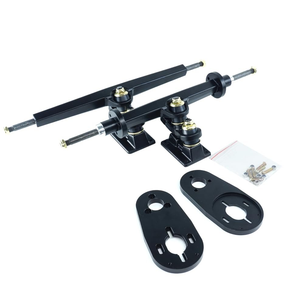 FLIPSKY 15.2 Inches Double Kingping Trucks for DIY Electric Skateboard | Esk8 (15.2" Truck with Motor Mount)