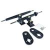 FLIPSKY 15.2 Inches Double Kingping Trucks for DIY Electric Skateboard | Esk8 (15.2" Truck with Motor Mount) view 1