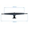 FLIPSKY 15.2 Inches Double Kingping Trucks for DIY Electric Skateboard | Esk8 (15.2" Truck with Motor Mount) view 4