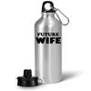 Art by Chelsydale Gifts for Future Wife Water Bottle Tumbler - 20oz Portable Drinkware - Aspiring Spouse Wedding Anniversary Valentines Day Appreciation from Husband Funny Cute Gag Idea view 1