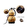 ZCBYBT Outdoor Portable Water Bottle,Natural Wine Gourd, Water, Wine, Medicine Gourd, Kettle with Rubber Stopper, Beeswax Anti-Seepage, About 500ml,A view 2