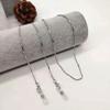 Asphire Gothic Beaded Eyeglass Chain Silver Ball Sunglasses Holder Cords, 24 Inch view 4