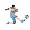 ORKY Personalize Soccer Jersey with Short, Men Kids Customize Name Number Uniform for School Team, Unique Stripe Design(White,4XL) view 3