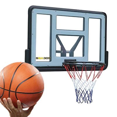 Portable Wall-Mounted Basketball Hoop, Indoor and Outdoor Sports Training Backboard Basketball Stand, 110X75CM
